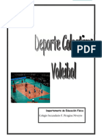 Cuadernillo Voley Popolizio