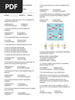 EVALUACION DE CIENCIAS NATURALES Origen de La Vida Grado 6 16-02-2024