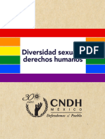 CNDH Diversidad Sexual DDHH