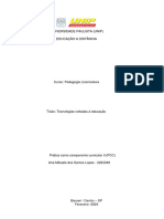 PCC - 2 - Tecnologias Voltadas À Educação