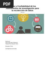 Validez y Confiabilidad Dé Los Instrumentos de Investigación para La Recolección de Datos