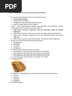 Soal PTS Semester 1 Prakarya