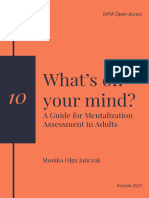 Monika Olga Janczak - A Guide For Mentalization Assessment in Adults