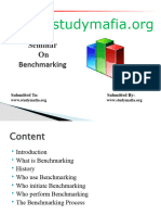 Benchmarking