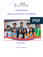 Information Brochure Int Mtech Programmes 2024 25