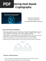 Exploring Hash-Based Cryptography 2