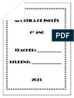 Apostila de Inglês - 6ºano - 4º Bimestre