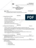 Model Paper 1 Chemistry