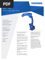 Yaskawa Robot GP12