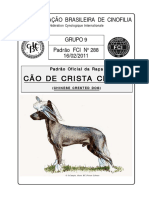 Cao de Crista Chines Padrao Da Raca