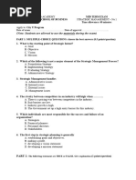 STRATEGIC MANAGEMENT Mid Term Test 1.2024.pa