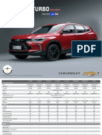 Ficha Técnica Chevrolet Tracker 2024