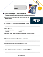 Fiche Élève - CM1 - CM2 - Production Décrit - Ecrire Un Récit Et Nouvelle Policière