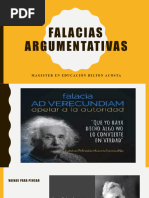 Falacias Argumentativas