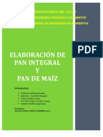 Elaboración de Pan Integral y Pan de Maíz