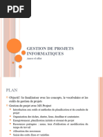 Cours Gestion de Projets Informatiques