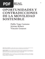 Oportunidades y Contradicciones de La Movilidad Sostenible