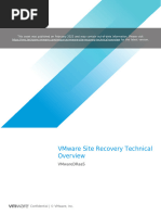 Vmware Site Recovery Technical Overview