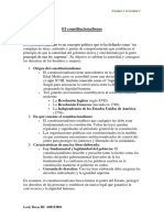 El Constitucionalismo y El Derecho Constitucional