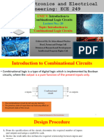 ECE 249 - Lecture 20 To 26 - Unit 5 - Introduction To Combinational Logic Circuits