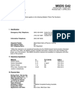 Baldwin G-42 MSDS