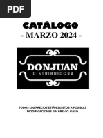 Catalogo 25 de Marzo