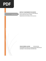 Programación Montaje y Mantenimiento de Equipos Carlos Sernis