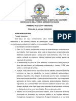 Primero Trabalho - DMB - 2024.1