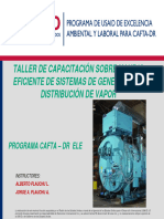 Taller de Capacitación Sobre Manejo Eficiente de Sistemas de Generación y Distribución de Vaporinstructores Programa Cafta - DR Ele