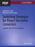 Switching Strategies For Power Electronic Converters, Examples With Python Simulations, Shivkumar v. Iyer, Mohammad Nair Aalam, 2024