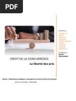 Rapport-Liberté Des Prix