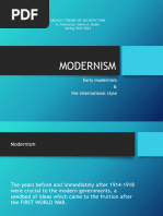 Lecture 5 Modernism