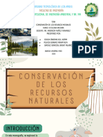 Conservación de Recursos Naturales