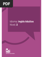 Inglés Adultos Nivel 2 (P)