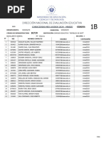 Dirección Nacional de Evaluación Educativa: Grado