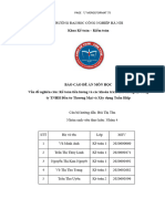 ĐỀ ÁN MÔN HỌC NGÀNH KẾ TOÁN