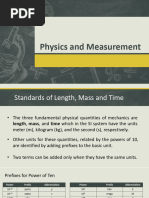 Physics and Measurement