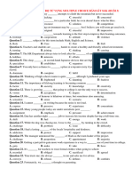 3.1. (Test) T V NG Multiple Choice Bám Sát SGK (Bu I 3)