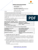 Informe Del Simulacro de Incendio Destileria 28-07-2022