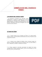 Grados Simbólicos Del Zodíaco Hindú