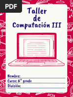 Cuaderno de Computacion 6to