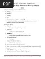 Dosage Forms