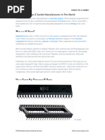 Top IC Socket Manufacturers in The World