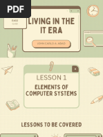 Elements of Computer Systems