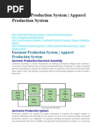 Garment Production System