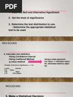 R Inferential Statistics