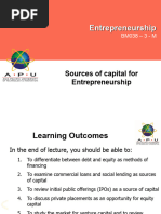 3 Sources of Capital For Entrepreneurship