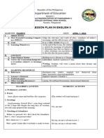 Grade 9 4th Quarter Module 1 Lesson Plan