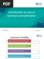 01 Introduction To Law of Construction