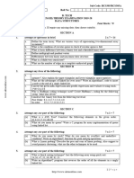 Data Structures rcs305 2020